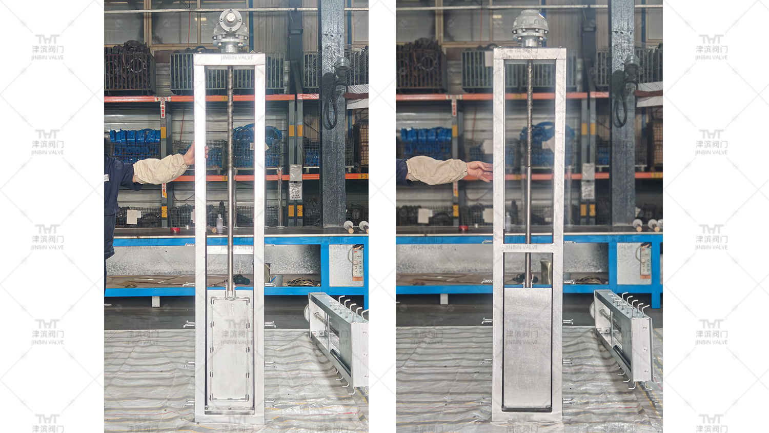 Manual carbon cteel channel penstocks 4