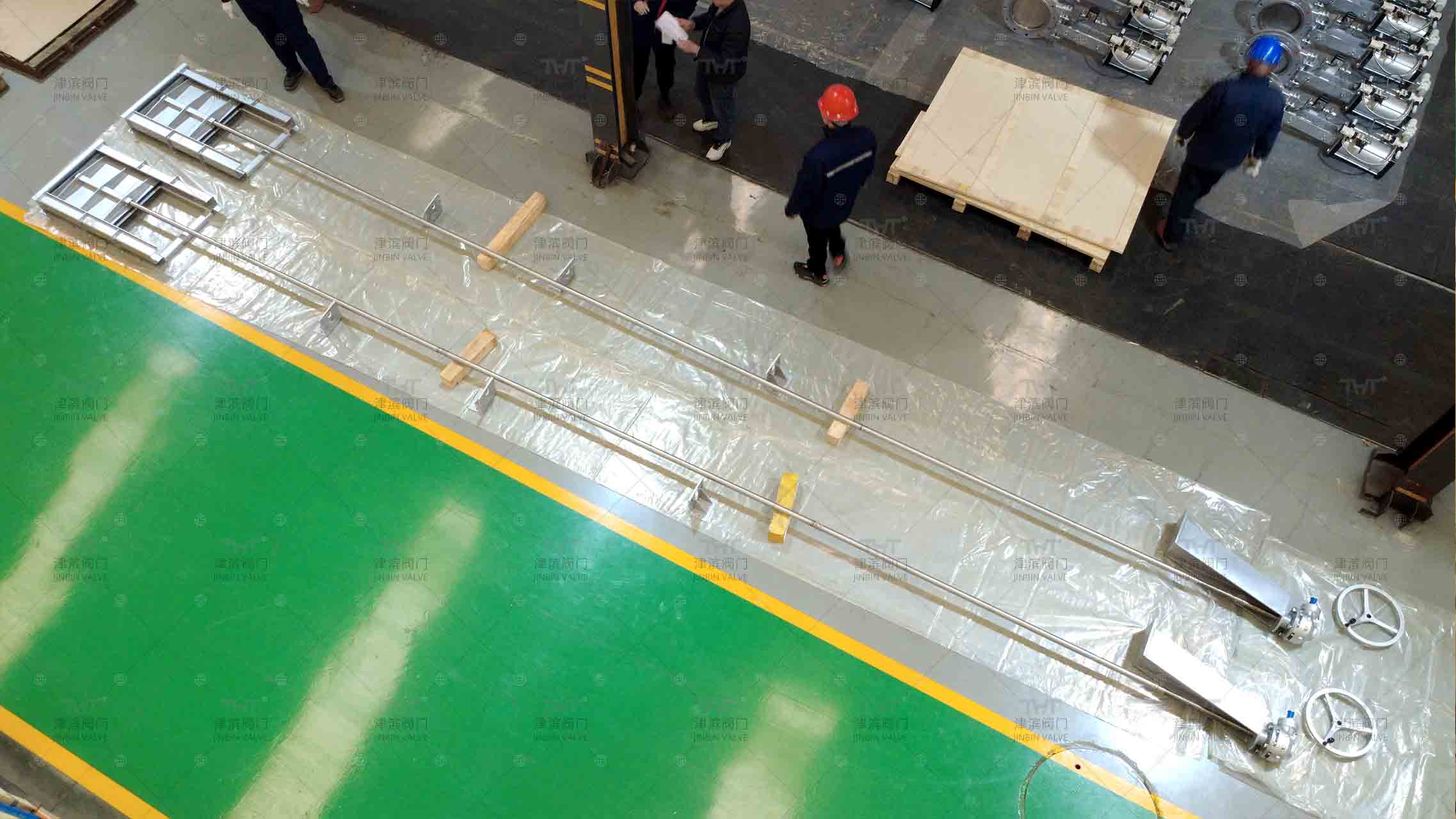 SS 316 wall mounted penstock gate 5