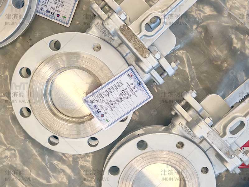 Stainless steel manual knife gate valve 4
