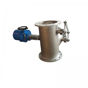 electric three way diverter damper