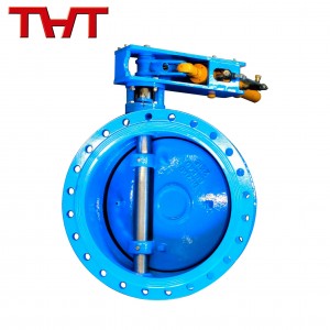Tilting check valve with weight hammer