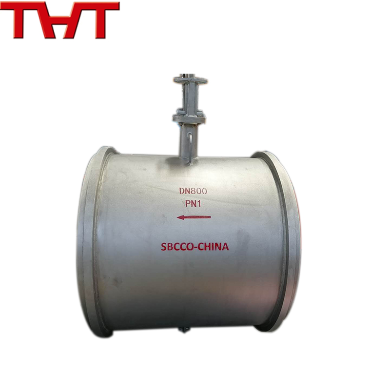 Cheapest Factory Butterfly Valve Casting - Stainless steel air damper valve for gas – Jinbin Valve