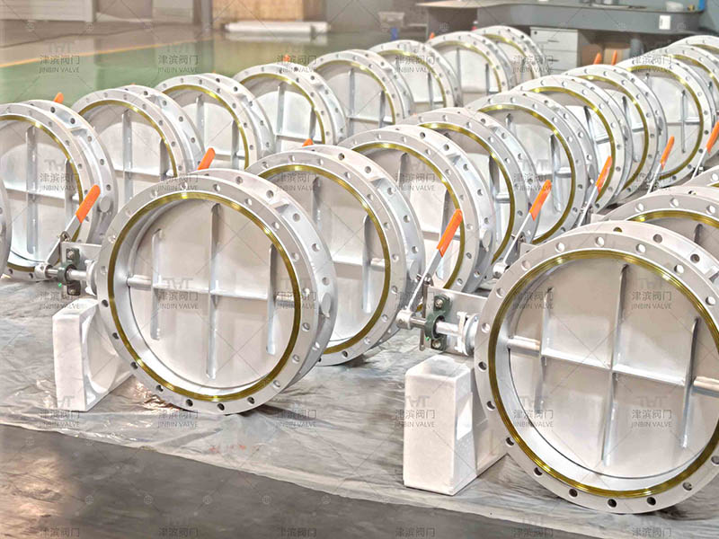 Aikace-aikace na carbon karfe iska damper bawul tare da rike