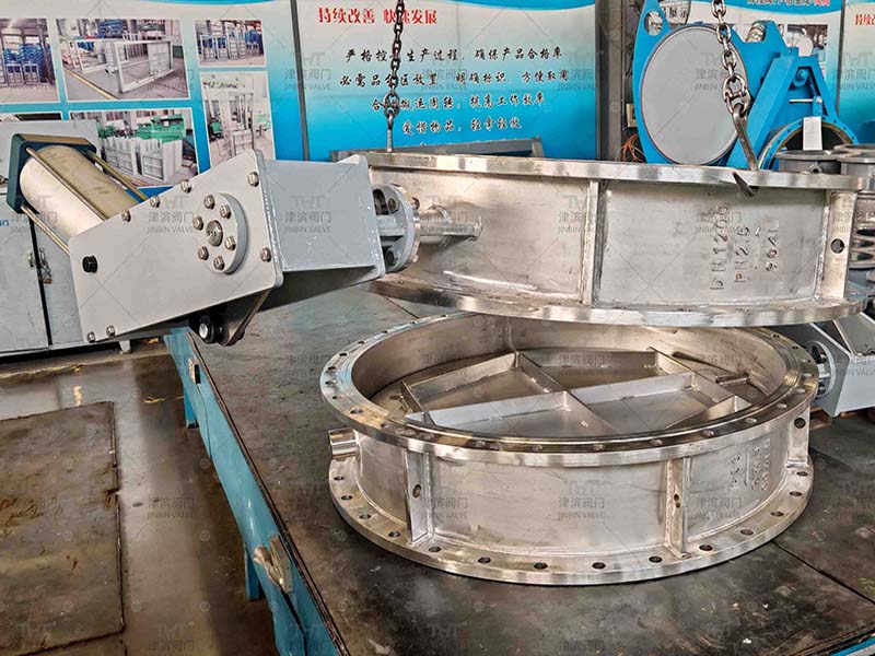 anti-corrosion 904L air damper valve 4