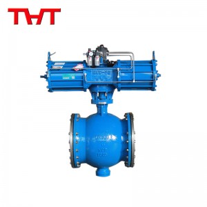 Pneumatic Eccentric semi-ball valve