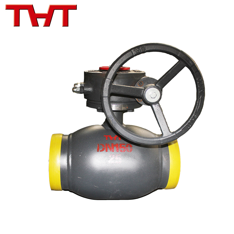 Popular Design for Actuator Mounted Ball Valve - Worm gear welded ball valve – Jinbin Valve