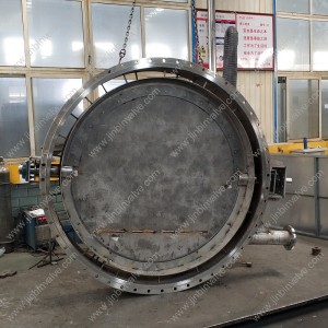 High temperature flue gas cement guillotine dampers