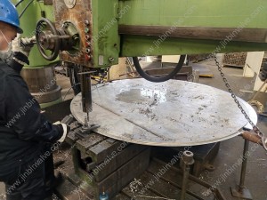 High temperature flue gas cement guillotine dampers