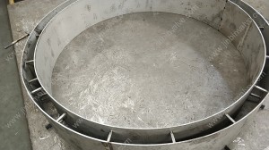 High temperature flue gas cement guillotine dampers