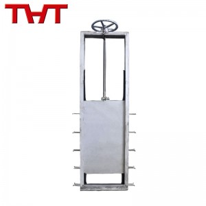 Factory source Stainless Steel Penstock - channel type stainless steel sluice gate valve factory price – Jinbin Valve