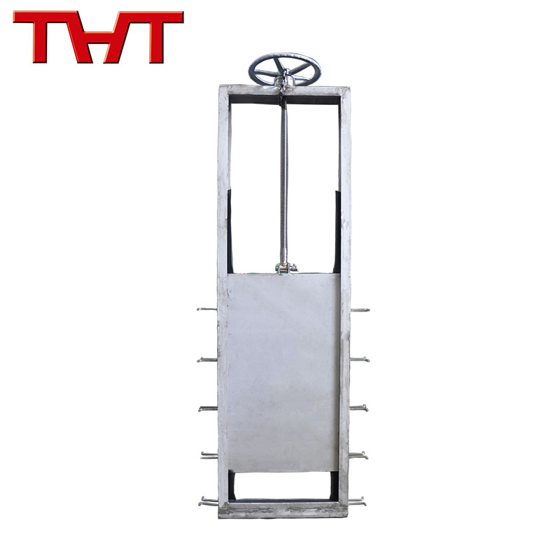 Factory source Stainless Steel Penstock - channel type stainless steel sluice gate valve factory price – Jinbin Valve
