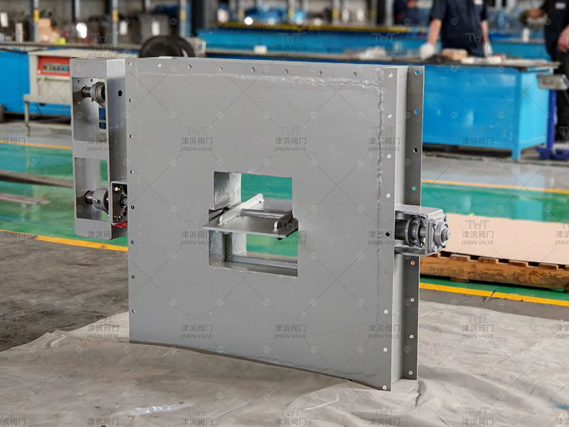The electric high-temperature ventilation butterfly valve has been dispatched