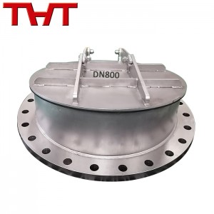 duplex steel round flap gate