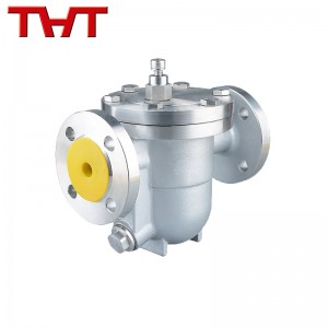 Free floating ball steam trap flange type