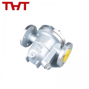 Free floating ball steam trap flange type