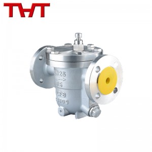Free floating ball steam trap flange type