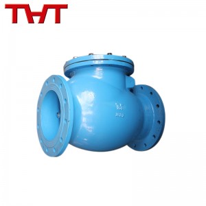 China New ProductFlange Connection Valve - DIN F6 Cast iron swing check valve – Jinbin Valve