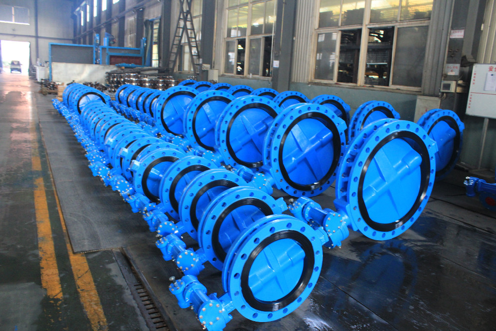 U type butterfly valve