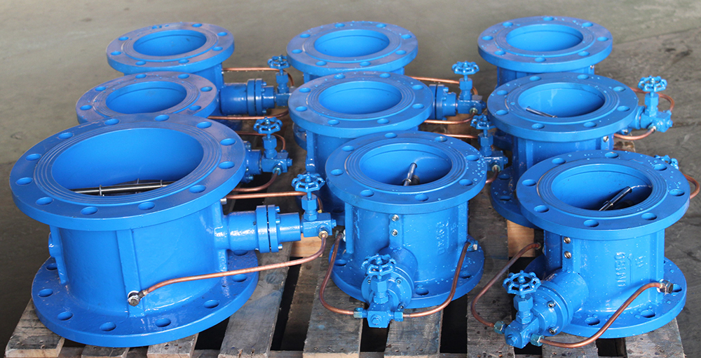 Slow closing dual plate Check Valve