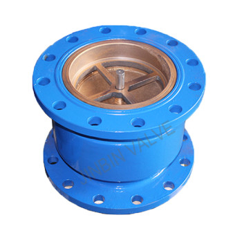 18 Years Factory Butterfly Check Valve Dn100 - Non-slam Check Valve with spring noise emimination – Jinbin Valve