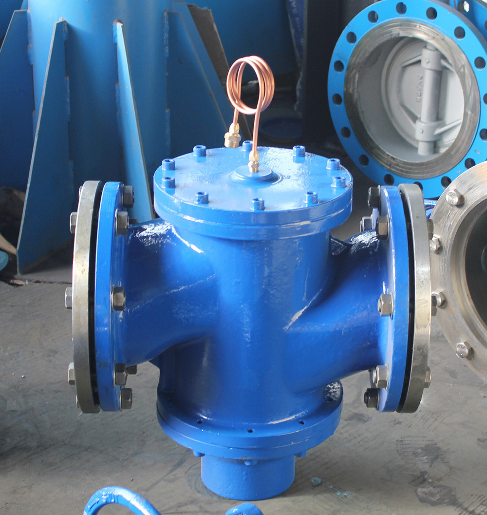 Sel-operate differential pressure control valve