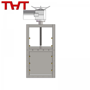 Electric slide gate valve