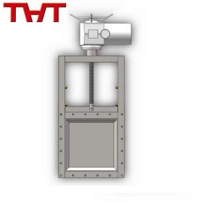 Electric slide gate valve