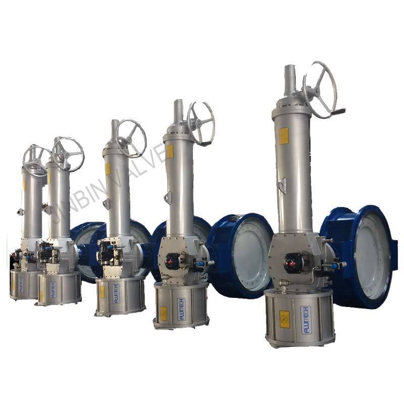 China Supplier Pneumatic Valve - hard sealing butterfly valve- flanged valve pneumatic – Jinbin Valve