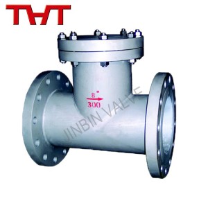 Steel T type strainer