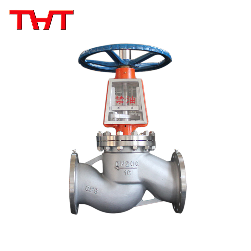 Free sample for Cast Iron Swing Check Valve - Oxygen globe valve – Jinbin Valve