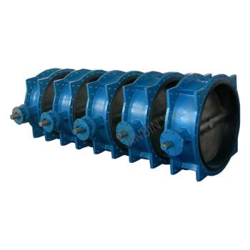 One of Hottest for Blind Plate Valve - ductile iron butterfly valve-double flange valve – Jinbin Valve