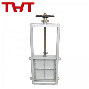 400*400 SS316 wall type penstock valve/sluice gate valve Manufacture
