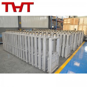 400*400 SS316 wall type penstock valve/sluice gate valve Manufacture