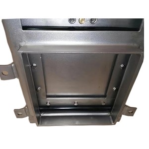 Phau ntawv stainless hlau phab ntsa mounted penstock sluice rooj vag valve chaw tsim tshuaj paus