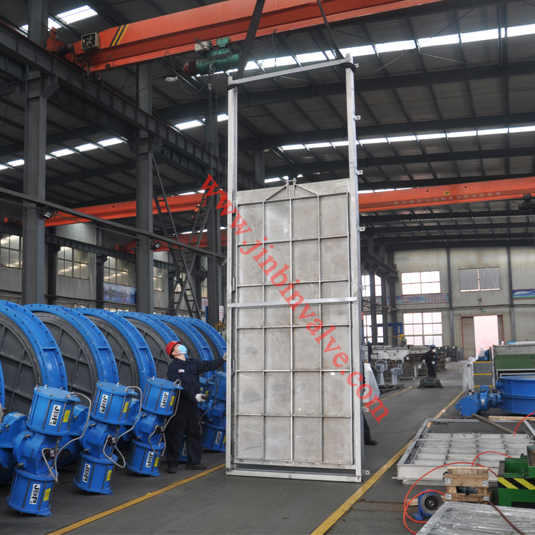 Different types penstock valves