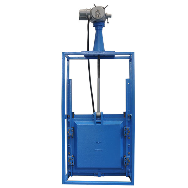 Discount wholesale Api 6a Gate Valve - Electric copper-plated square sluice gate – Jinbin Valve