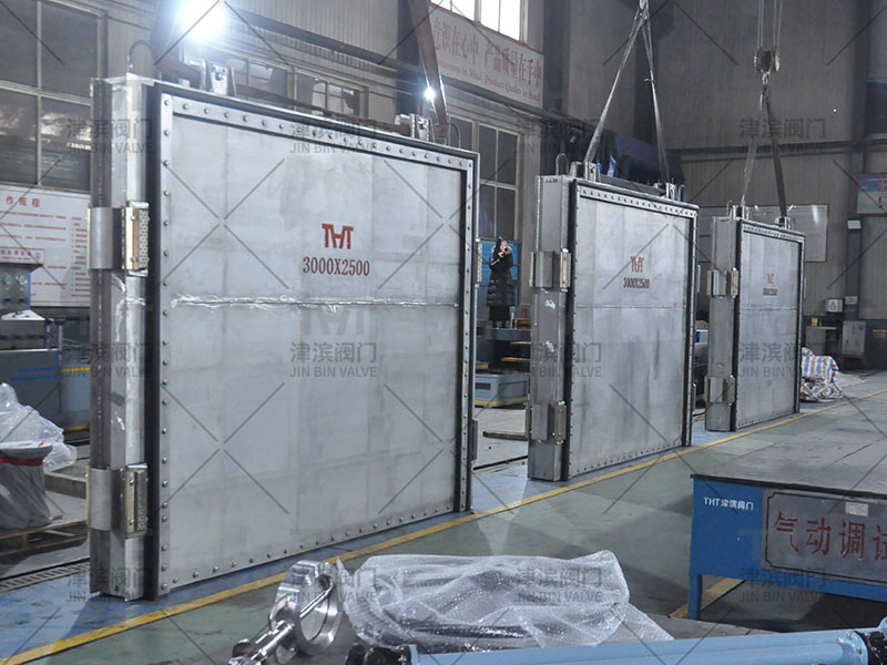 3000 × 2500 Penstock Penstock si dhakhso ah ayaa loo rari doonaa