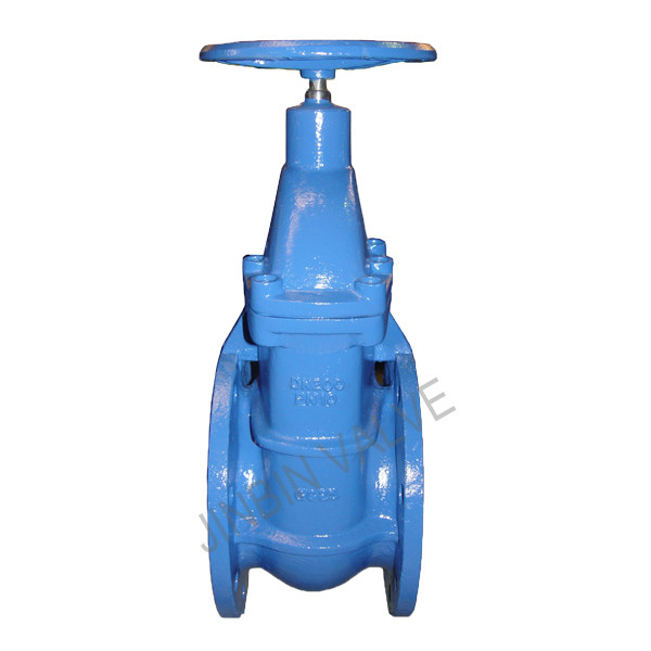 Wholesale Ci Body Wafer Butterfly Valve - DIN3352 F4 NRS Metal seat cast iron gate valve  for steam water and oil – Jinbin Valve