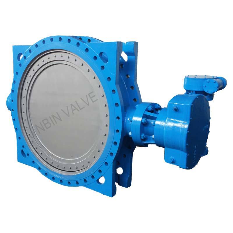 Factory best selling Casting Ball Valve - Worm actuated valve-eccentric flanged butterfly type – Jinbin Valve