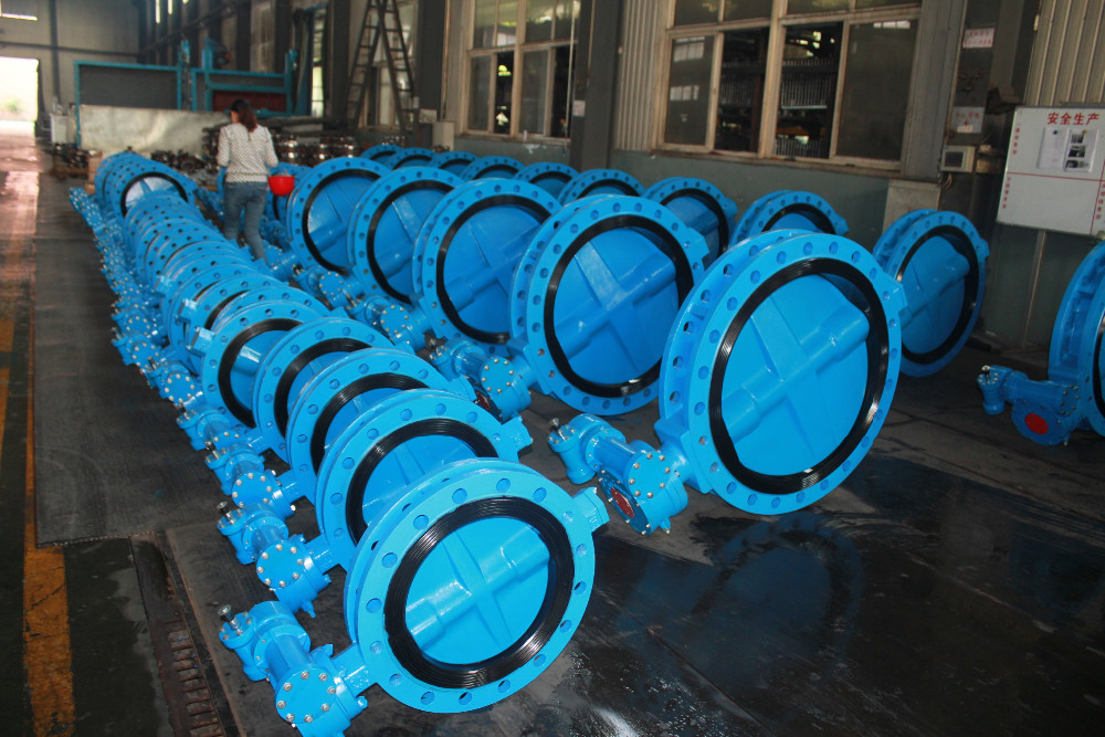 U type butterfly valve