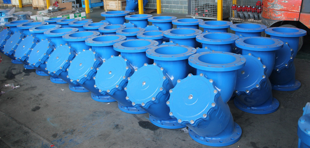 Ductile iron flange Y type strainer