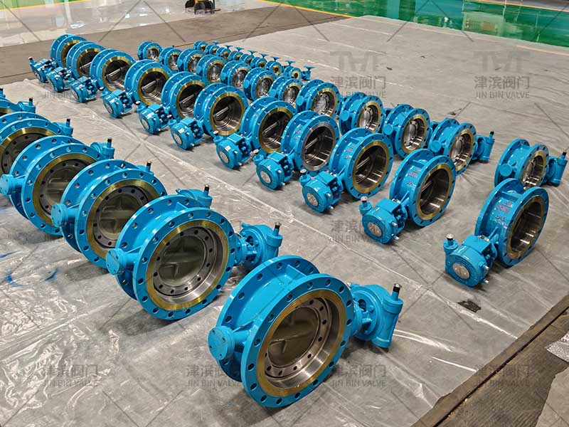 Common scenarios of triple eccentric butterfly valves