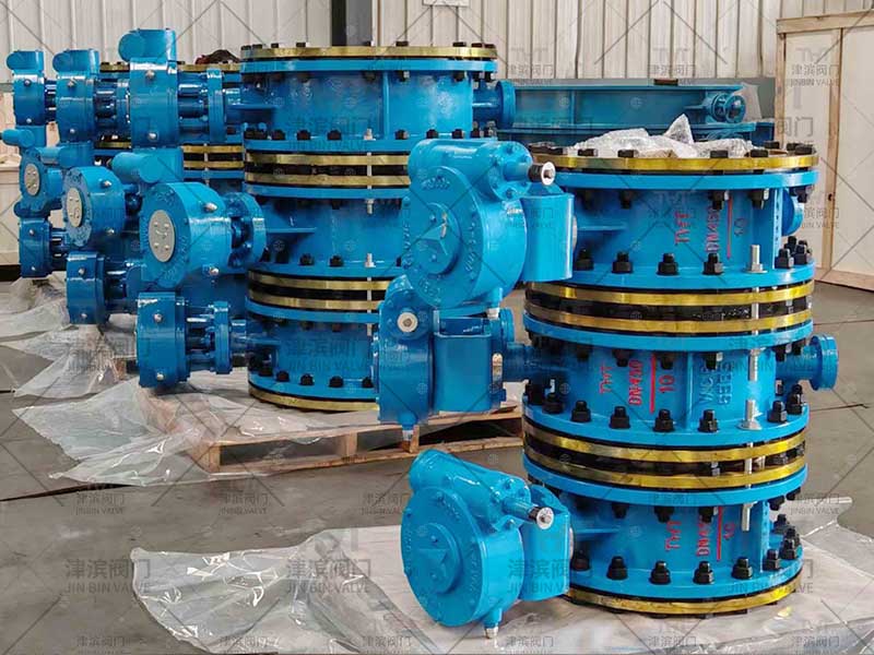 triple eccentric butterfly valves 4