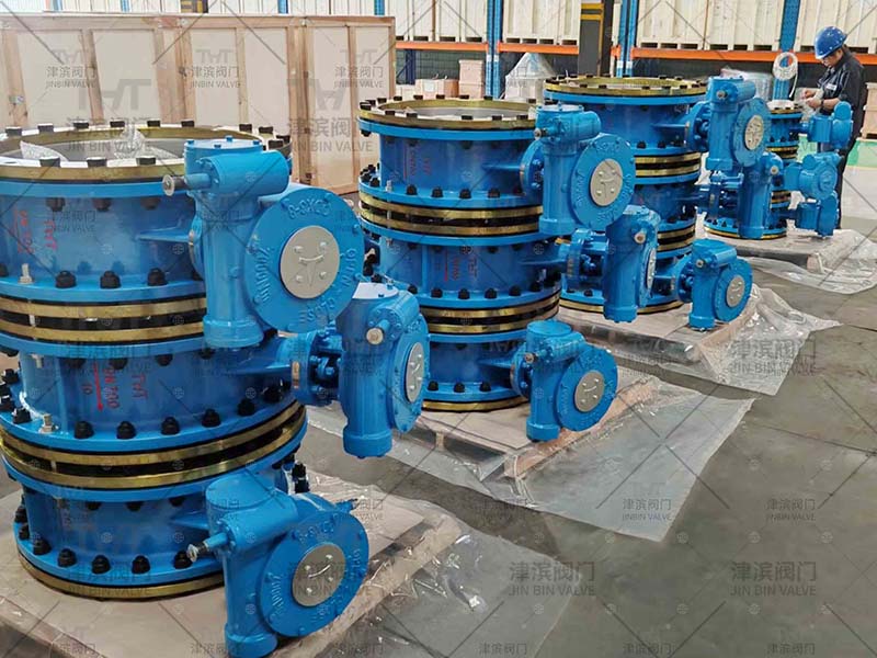 triple eccentric butterfly valves 5