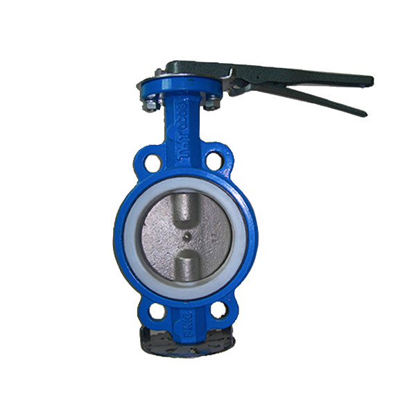 Original Factory Cast Iron Gas Check Valve - PTFE lined Wafer butterfly valve – Jinbin Valve