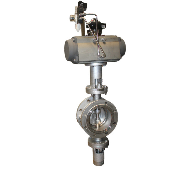 Well-designed Gate Valve 4\” - Zero leakage pneumatic stainless steel high temperature butterfly valve – Jinbin Valve