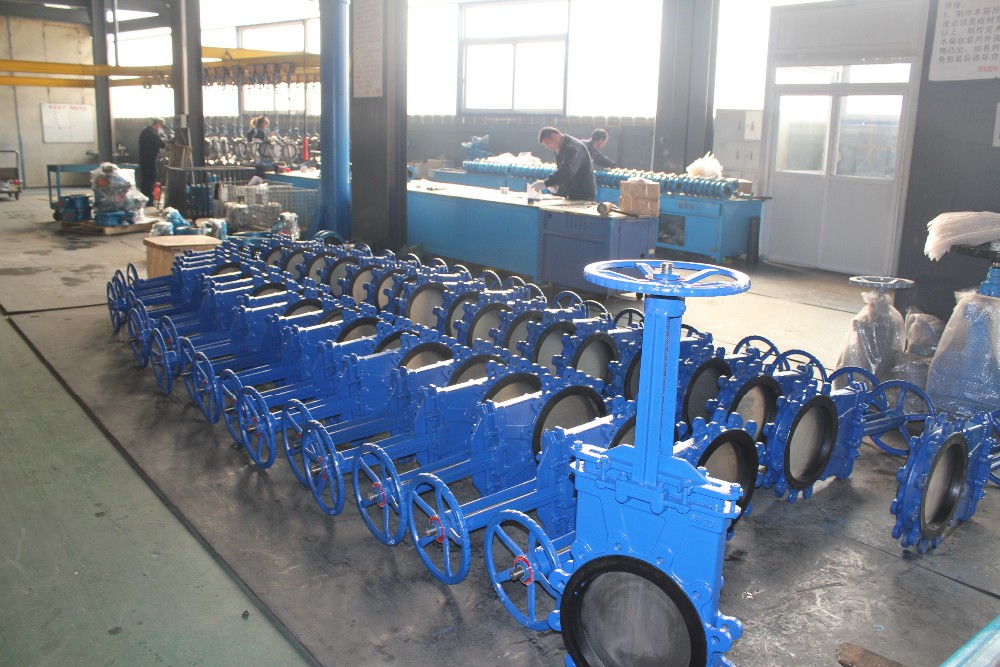 rising stem Knife Gate Valve lug type