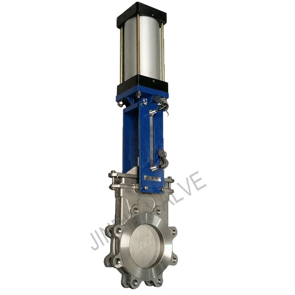 China New ProductCast Iron Y Strainer - pneumatic stainless steel knife gate valves – Jinbin Valve