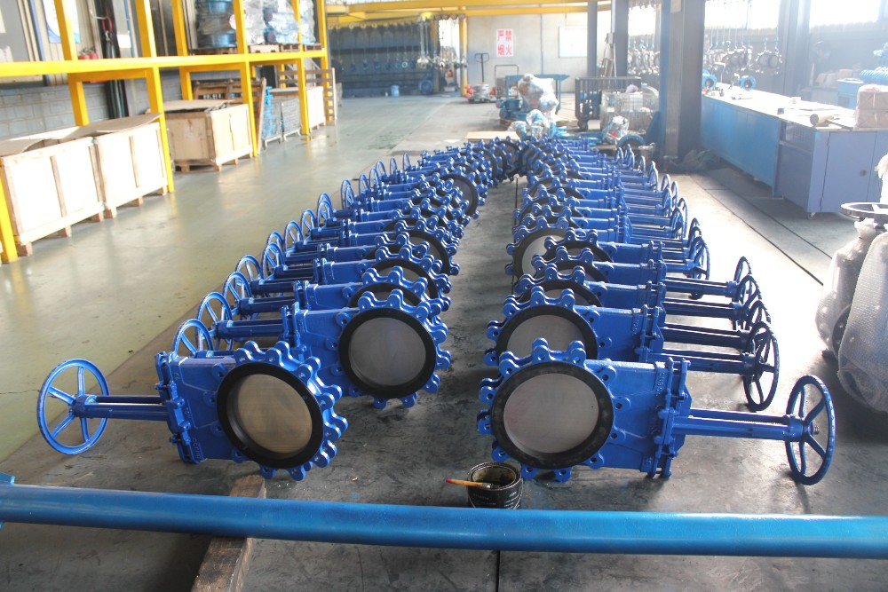 rising stem Knife Gate Valve lug type