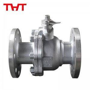 Stainless steel float ball flange ball valve